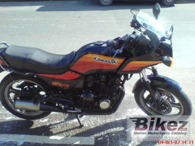 1989 Kawasaki GPZ 550 photo
